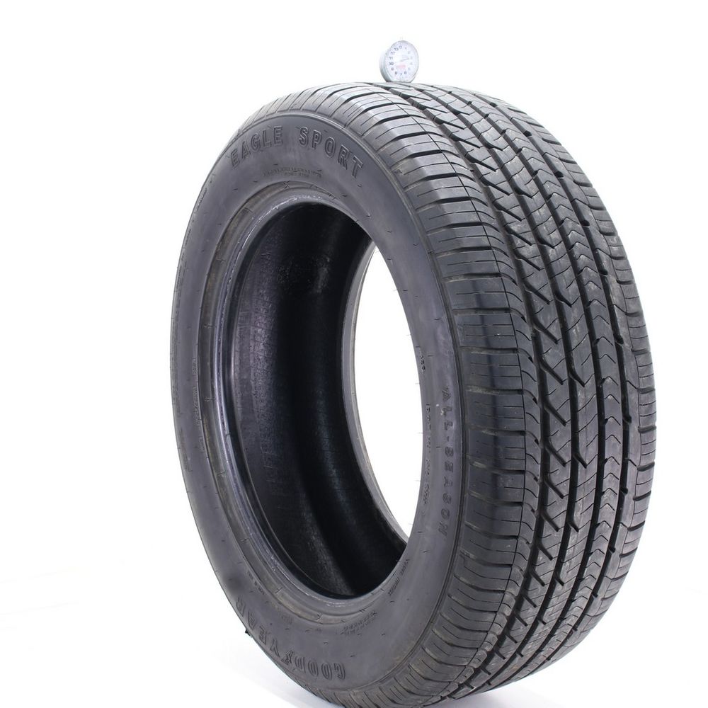 Set of (2) Used 255/55R18 Goodyear Eagle Sport AS 109V - 9-10/32 - Image 4
