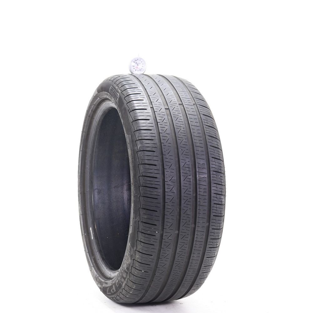 Set of (2) Used 245/40R18 Pirelli Cinturato P7 AO 93H - 5.5/32 - Image 1