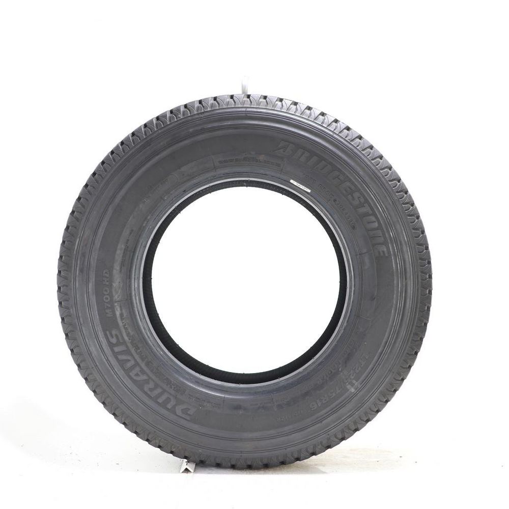 Set of (2) Used LT 225/75R16 Bridgestone Duravis M700 HD 115/112R E - 11.5-12/32 - Image 6