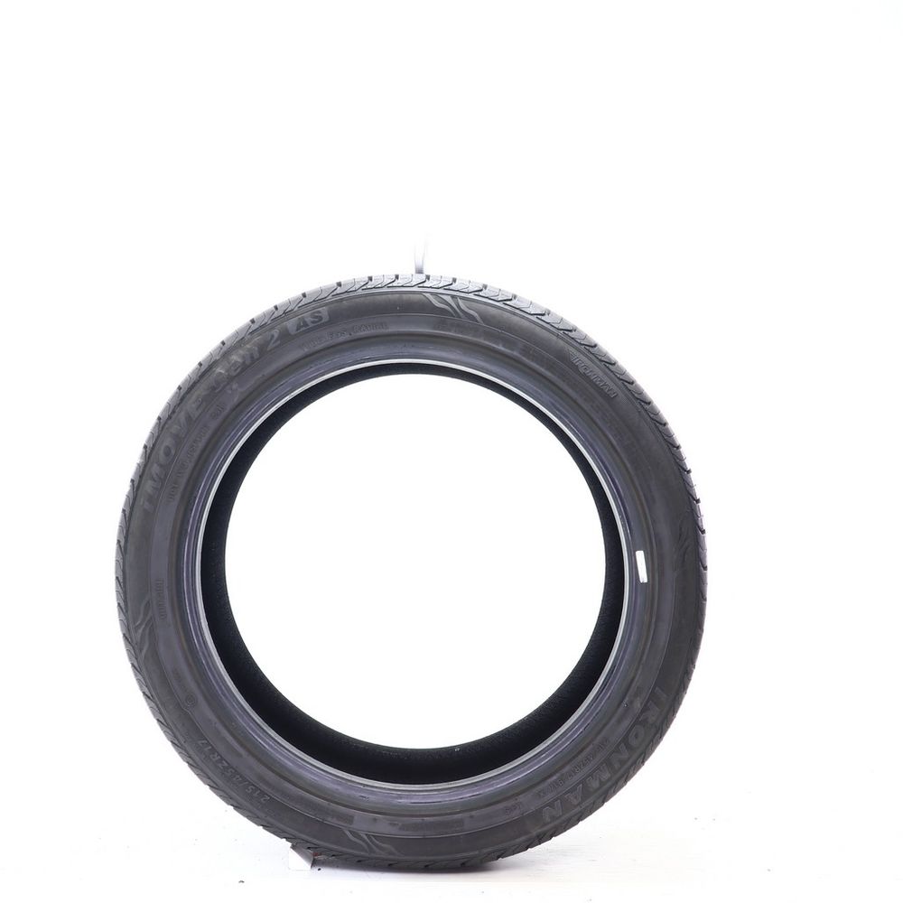 Set of (2) Used 215/45ZR17 Ironman IMove Gen 2 AS 91W - 7-8/32 - Image 3