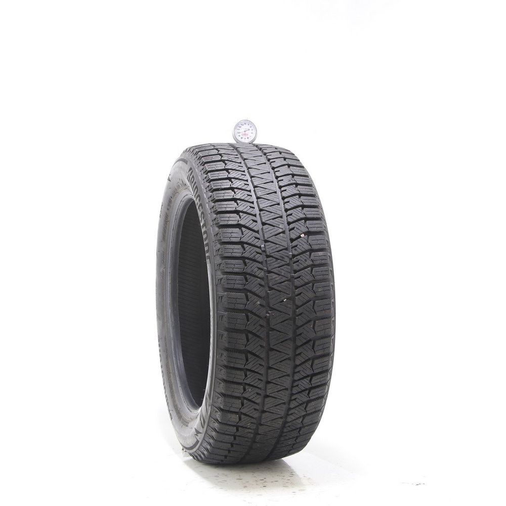 Set of (2) Used 215/55R17 Bridgestone Blizzak WS90 94H - 9.5/32 - Image 1