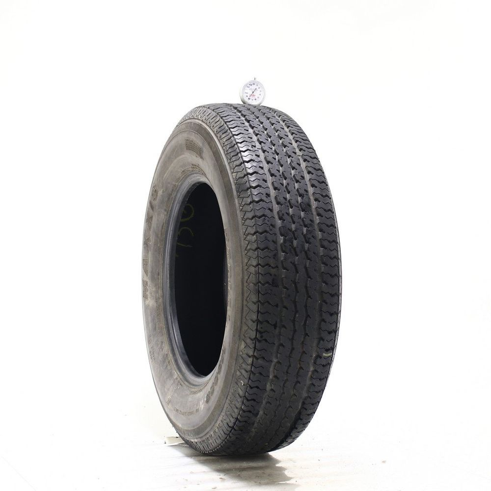 Set of (2) Used ST 205/75R15 Maxxis M8008 1N/A C - 8-9/32 - Image 1