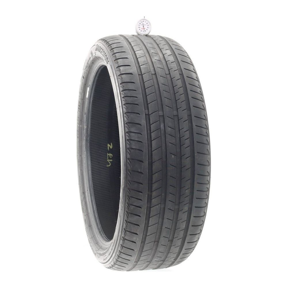 Set of (2) Used 245/40R21 Bridgestone Alenza 001 RFT 100Y - 6.5-7.5/32 - Image 1