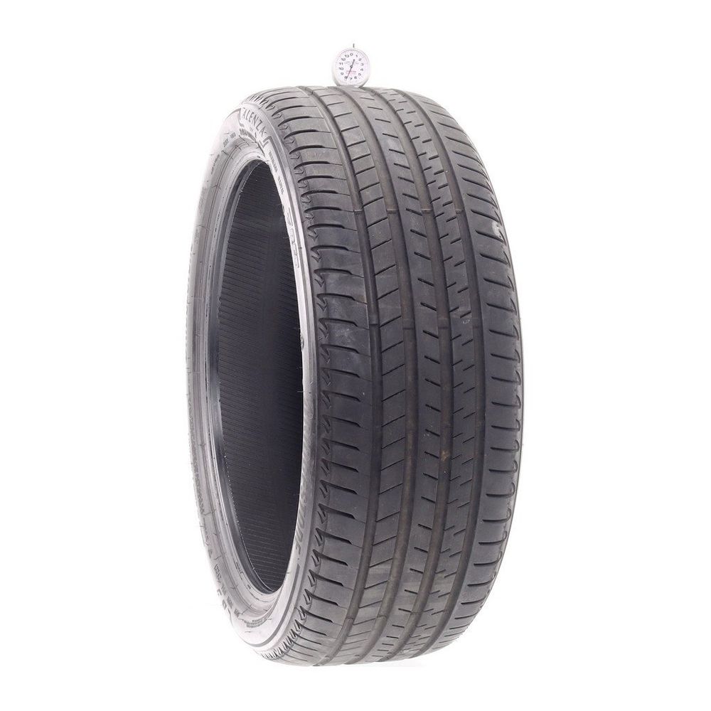 Set of (2) Used 245/40R21 Bridgestone Alenza 001 RFT 100Y - 6.5-7.5/32 - Image 4