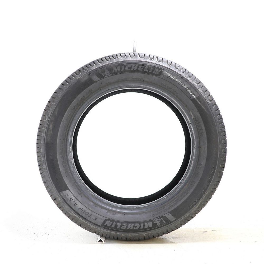 Set of (4) Used 225/60R17 Michelin X Tour A/S 2 99H - 9-10/32 - Image 3