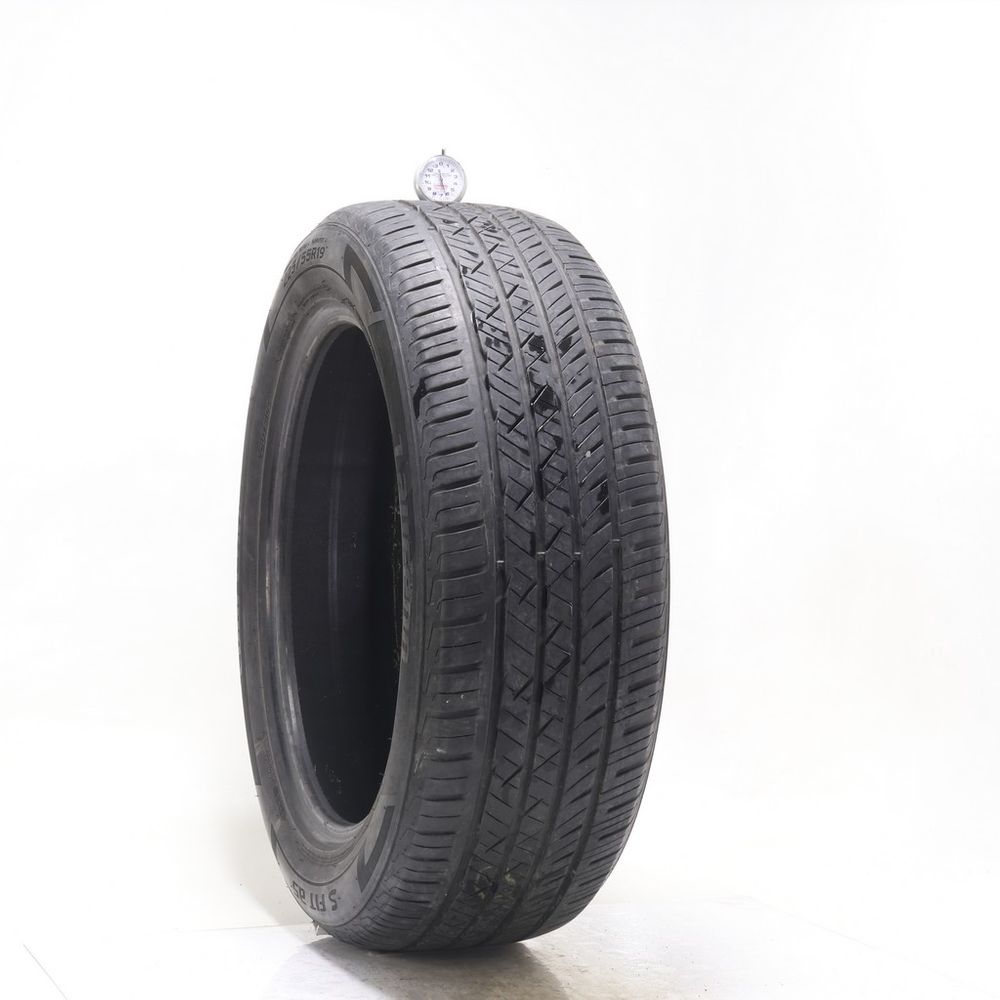 Set of (4) Used 225/55R19 Laufenn S Fit AS 99V - 6-7.5/32 - Image 1