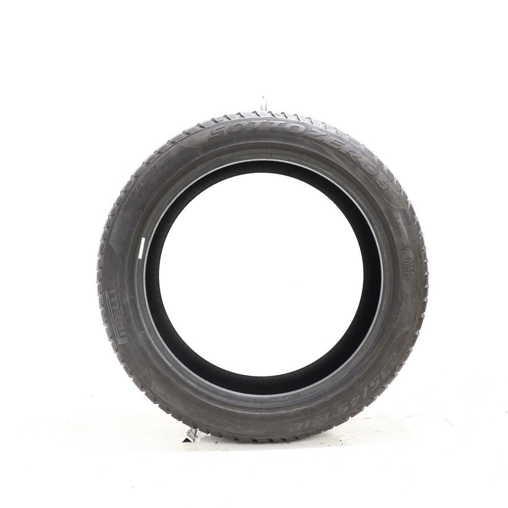 Used 235/45R18 Pirelli Winter Sottozero 3 Seal Inside 94V - 6.5/32 - Image 3