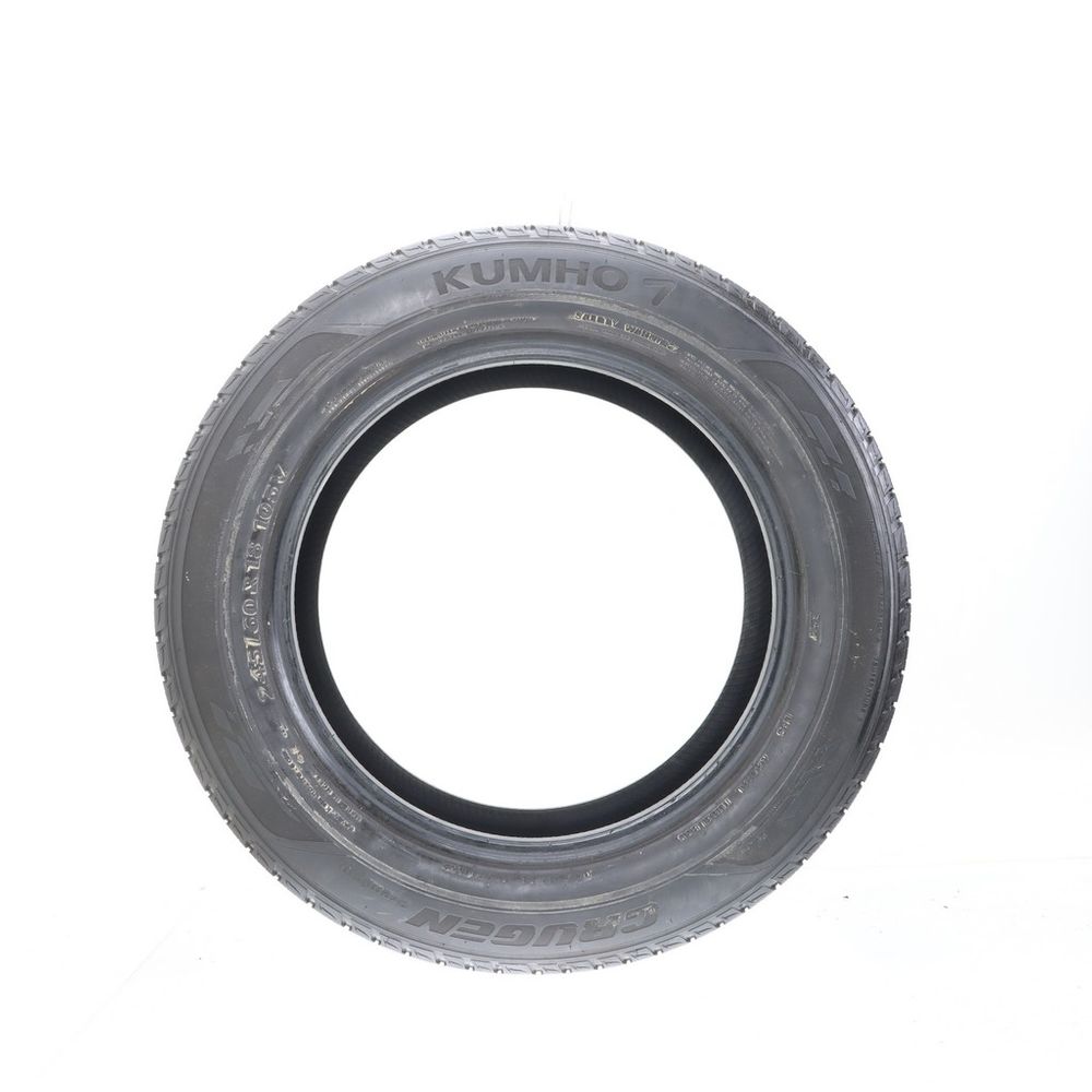Set of (2) Used 245/60R18 Kumho Crugen Premium 105V - 7.5-8/32 - Image 3
