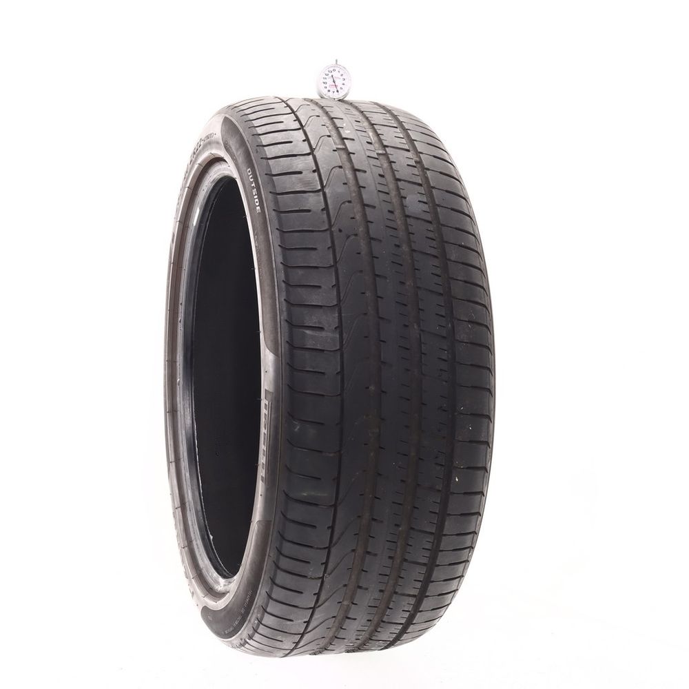 Set of (4) Used 285/40ZR22 Pirelli P Zero B1 110Y - 6/32 - Image 1