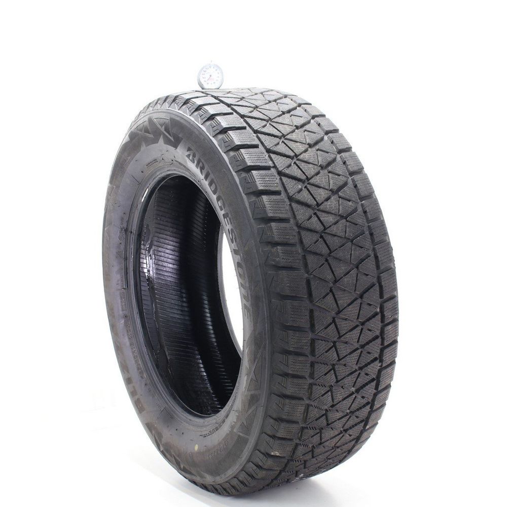 Set of (2) Used 265/60R18 Bridgestone Blizzak DM-V2 110R - 8.5-10/32 - Image 1