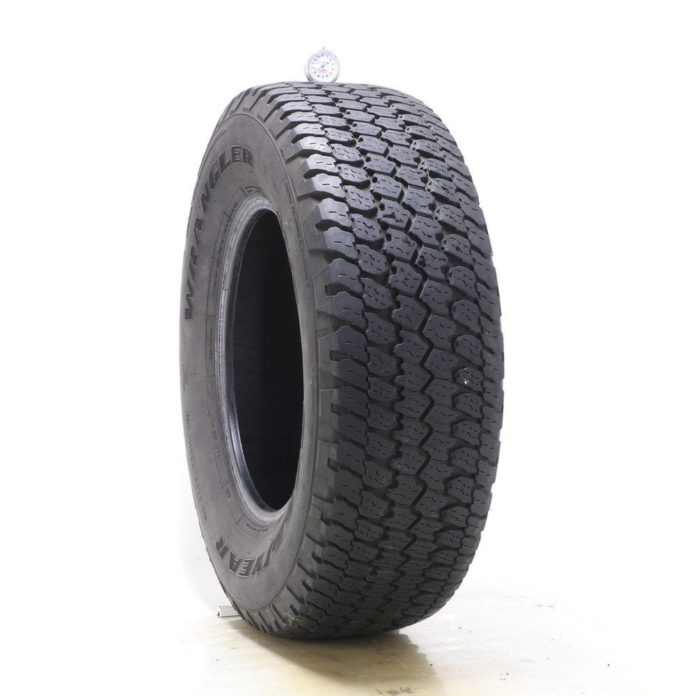 Set of (2) Used 265/70R17 Goodyear Wrangler AT/S 113S - 9-10/32 - Image 1