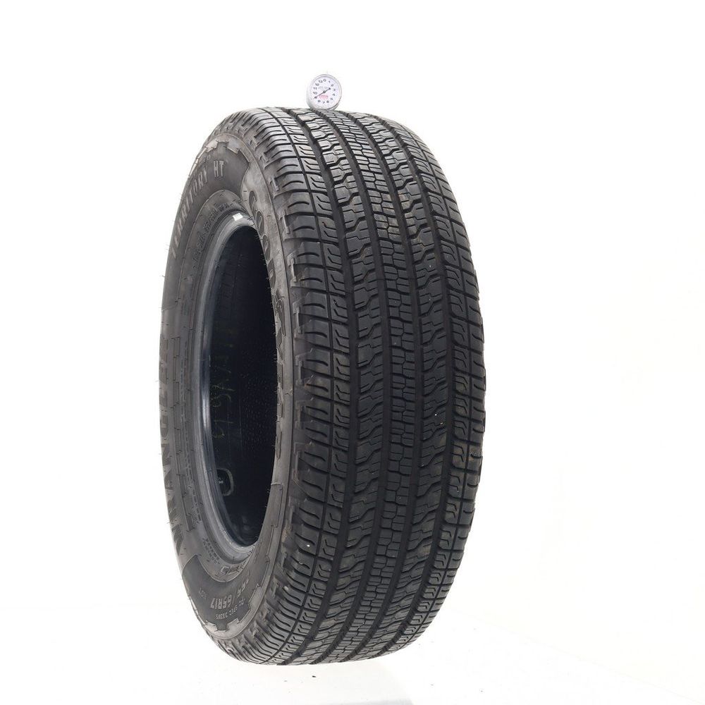 Set of (4) Used 255/65R17 Goodyear Wrangler Territory HT 110T - 9/32 - Image 1