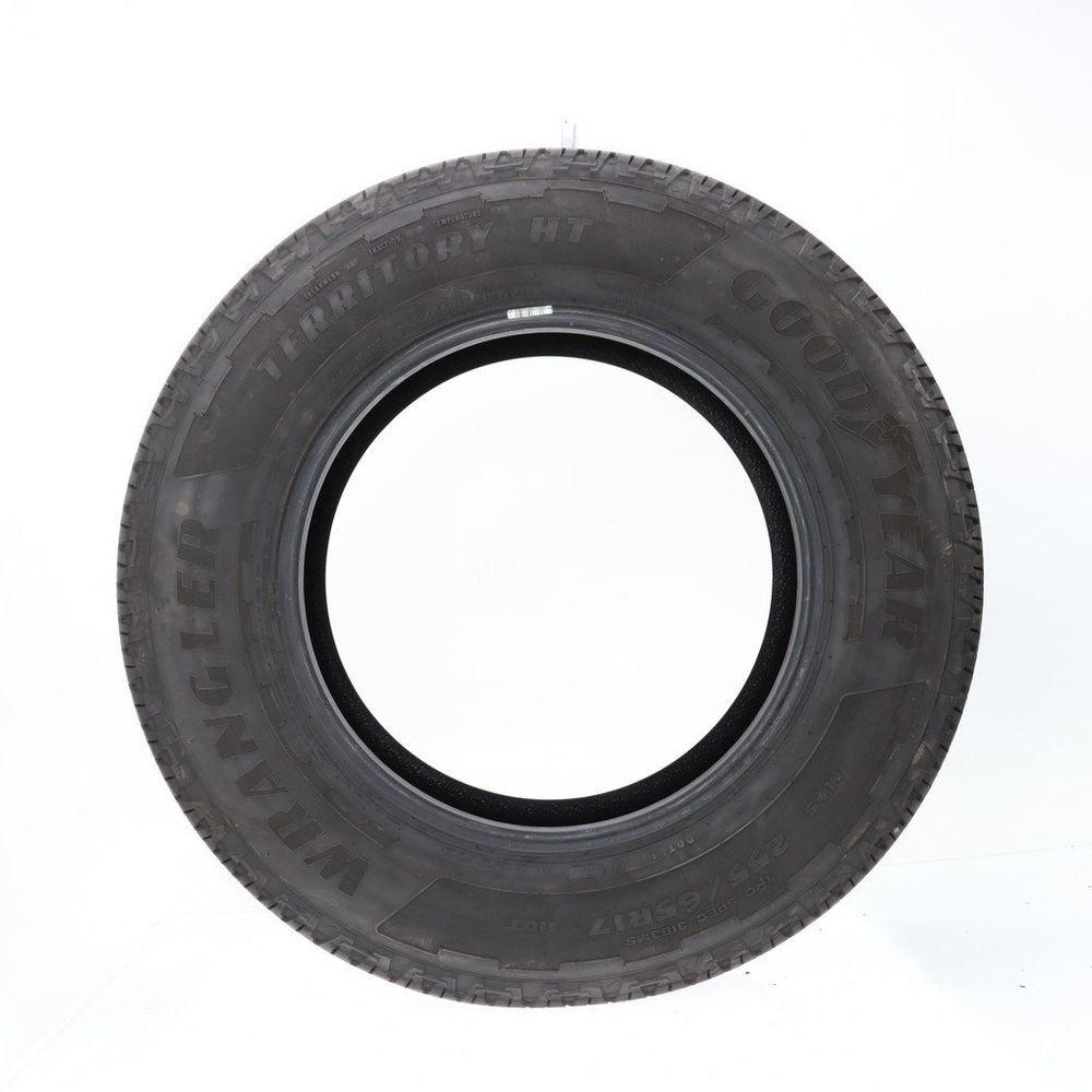 Set of (4) Used 255/65R17 Goodyear Wrangler Territory HT 110T - 9/32 - Image 3