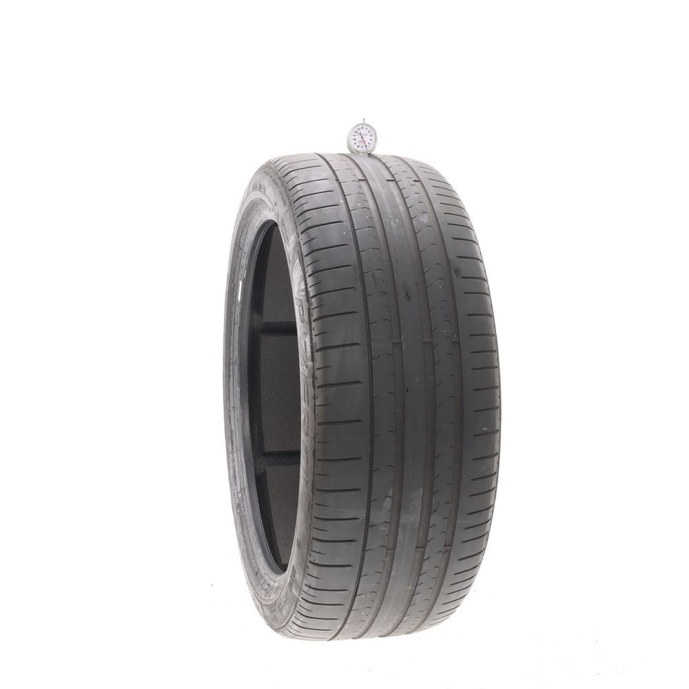 Set of (4) Used 275/40R22 Pirelli P Zero PZ4 Elect PNCS 107Y - 6/32 - Image 1