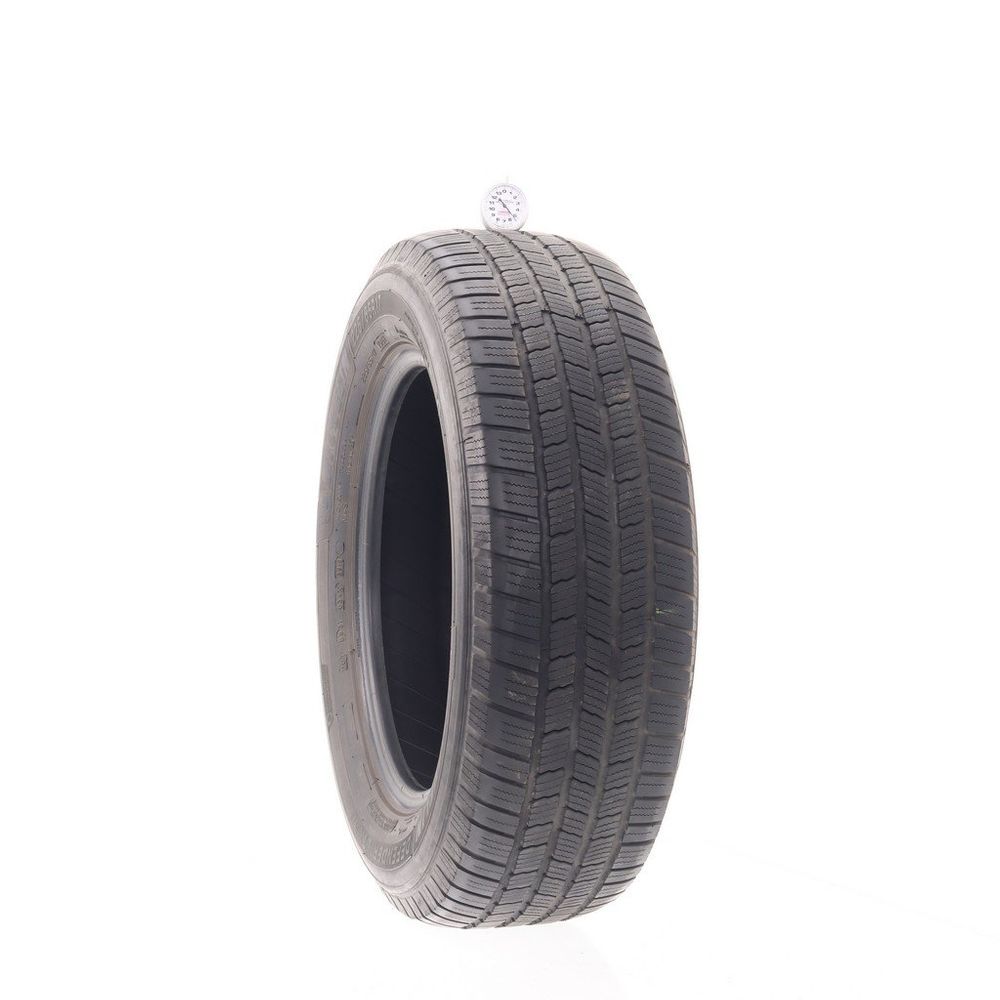 Set of (2) Used 225/65R17 Michelin Defender LTX M/S 102H - 5.5-7/32 - Image 1