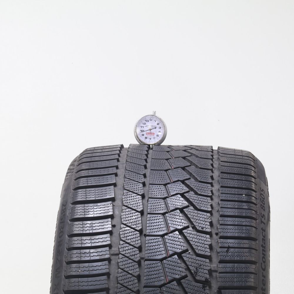 Set of (2) Used 285/30R22 Continental WinterContact TS860 S AO 101W - 9.5/32 - Image 2
