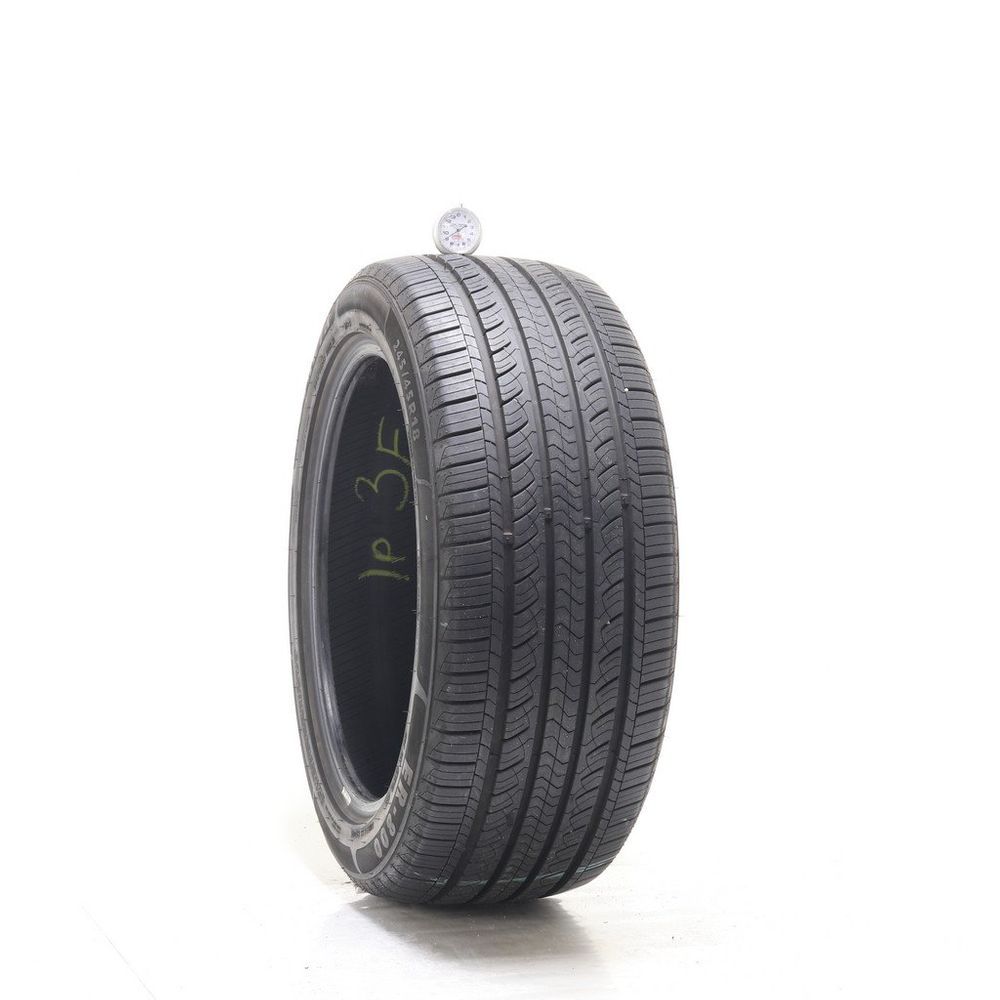 Set of (2) Used 245/45R18 Advanta ER-800 100H - 9/32 - Image 1