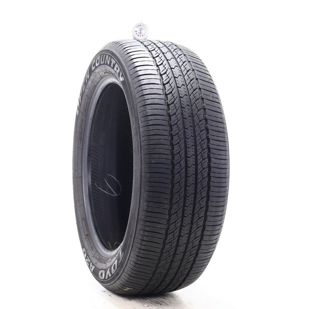 Set of (2) Used P 245/55R19 Toyo Open Country A20 103S - 7-8/32 - Image 1