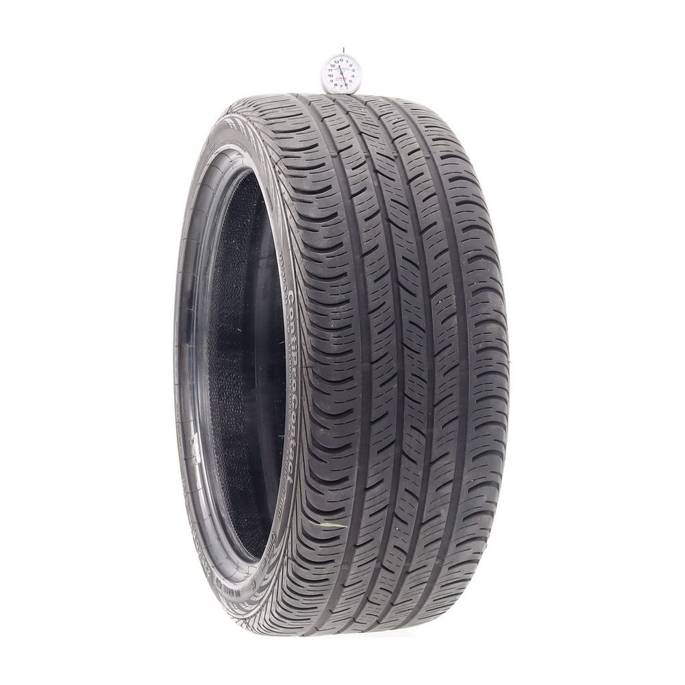 Set of (2) Used 235/40R18 Continental ContiProContact 91W - 6-6.5/32 - Image 1