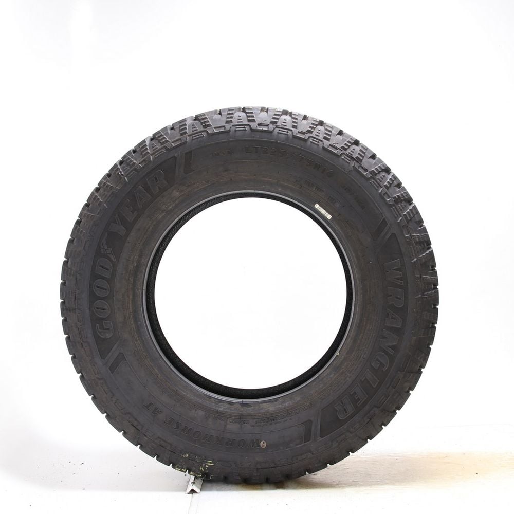 Set of (2) Used LT 225/75R16 Goodyear Wrangler Workhorse AT 115/112R E - 14-15/32 - Image 3