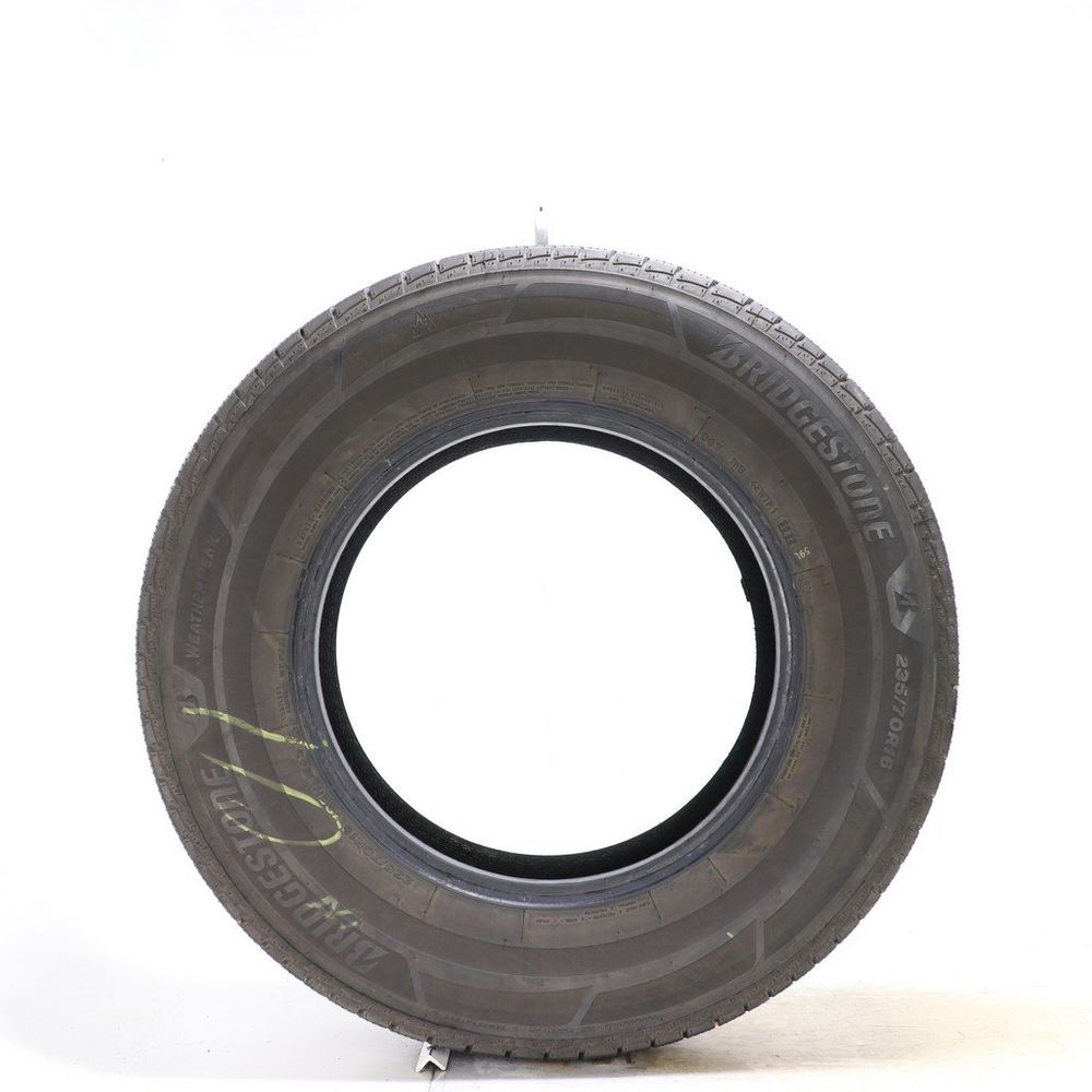 Set of (2) Used 235/70R16 Bridgestone WeatherPeak 106H - 7/32 - Image 3