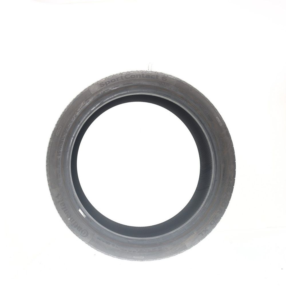Used 245/40R20 Continental SportContact 6 POL ContiSilent 99V - 7.5/32 - Image 3