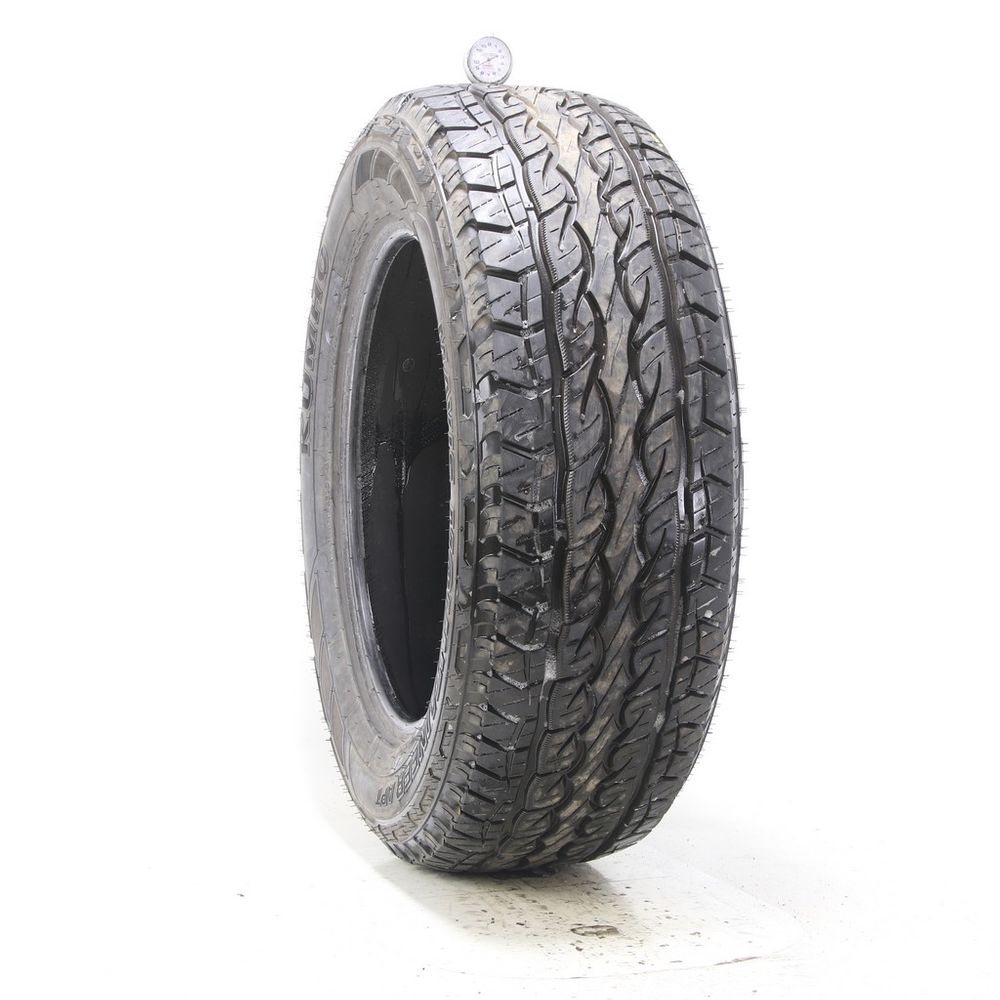 Set of (2) Used 275/60R20 Kumho Mavis Mountaineer APT 114S - 9-10/32 - Image 1