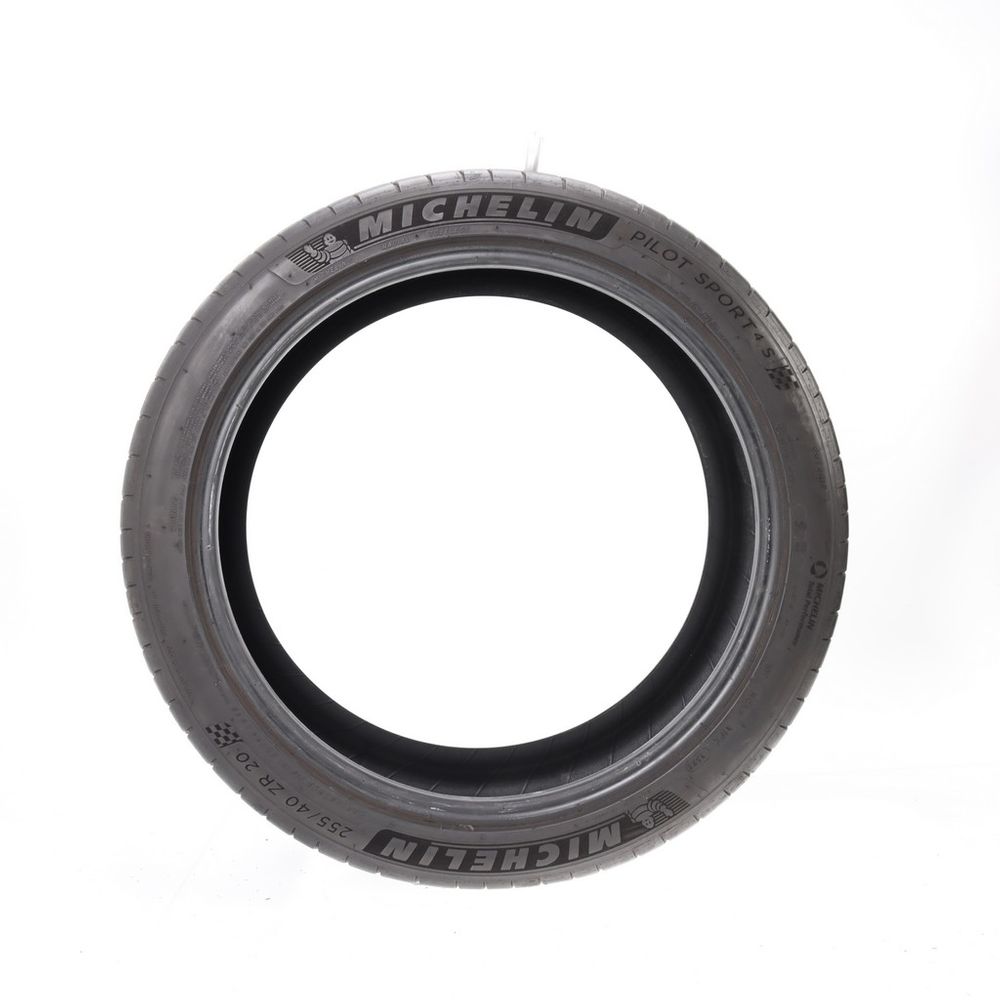 Set of (2) Used 255/40ZR20 Michelin Pilot Sport 4 S 101Y - 7-7.5/32 - Image 3