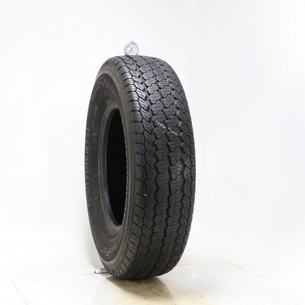 Set of (2) Used LT 215/85R16 Continental VancoFourSeason 115/112Q E - 8.5-10/32 - Image 1