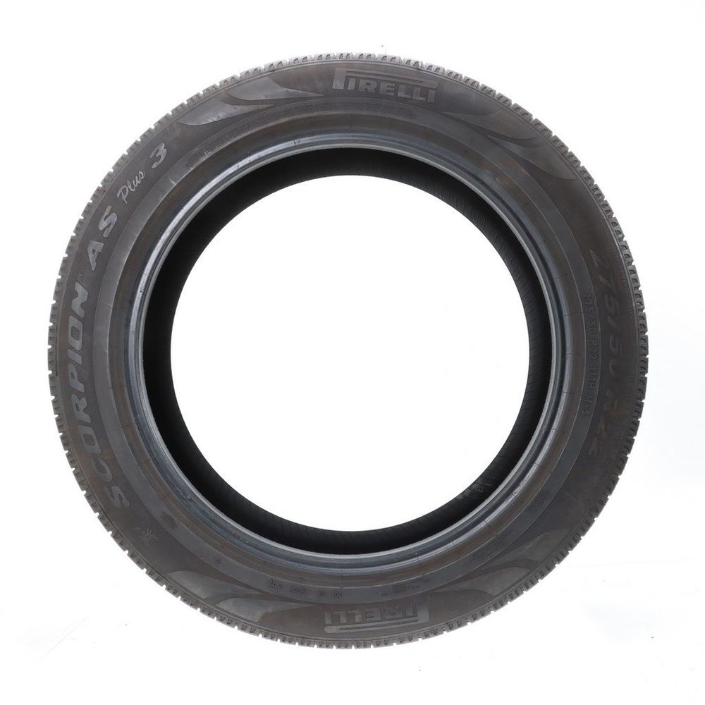 Set of (2) Used 275/50R22 Pirelli Scorpion AS Plus 3 111H - 7-7.5/32 - Image 3
