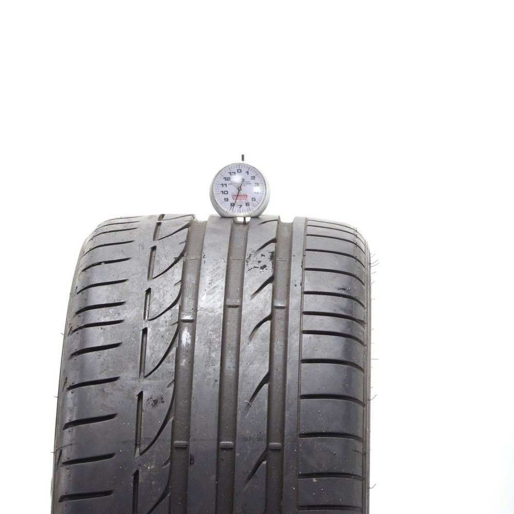 Set of (2) Used 245/35R18 Bridgestone Potenza S001 RFT 92Y - 7.5-9/32 - Image 2