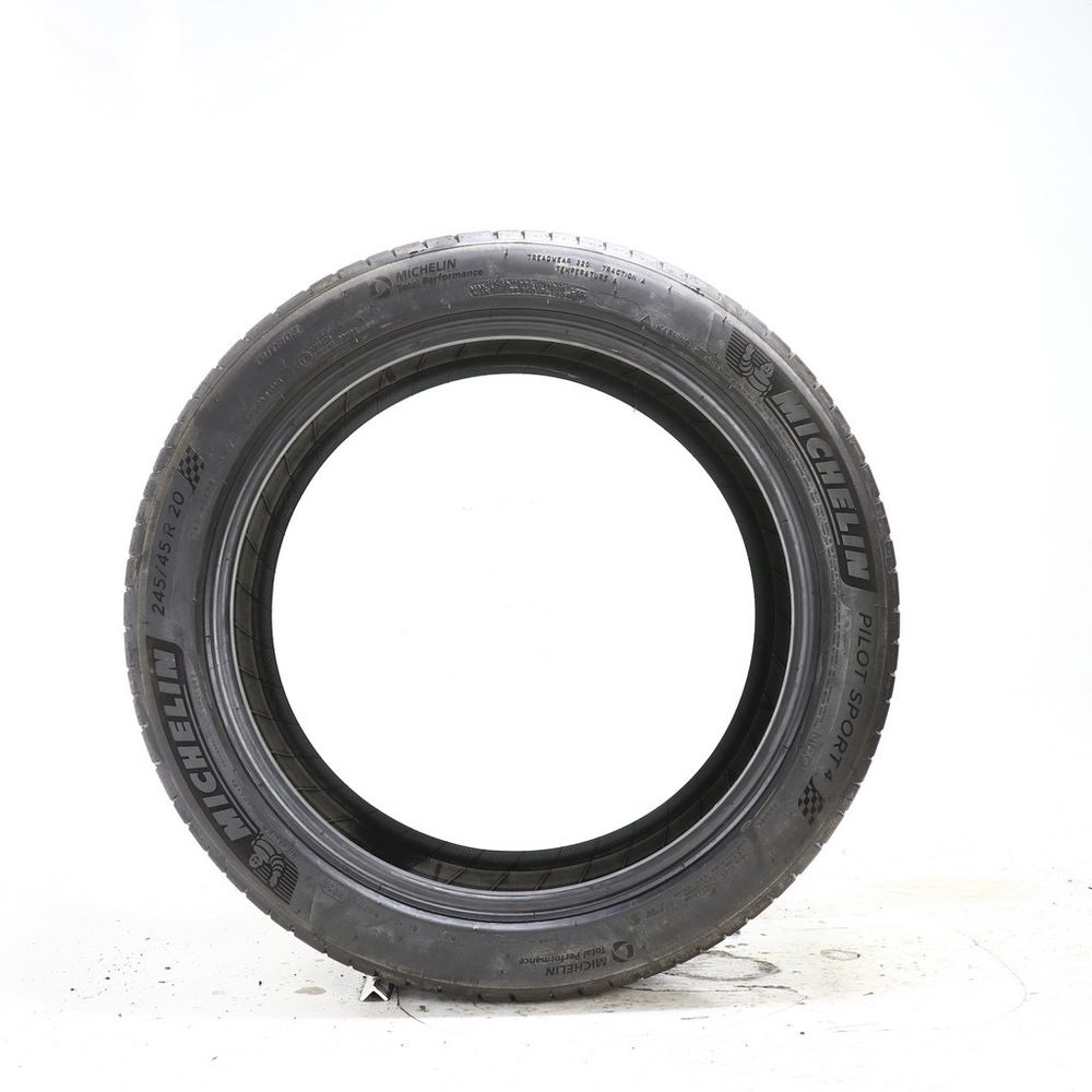 Set of (2) Driven Once 245/45R20 Michelin Pilot Sport 4 NFO 103Y - 9/32 - Image 3