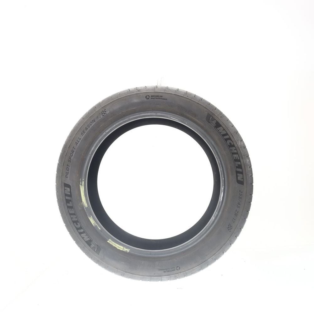 Set of (2) Used 255/45ZR17 Michelin Pilot Sport All Season 4 102Y - 6.5-7.5/32 - Image 3