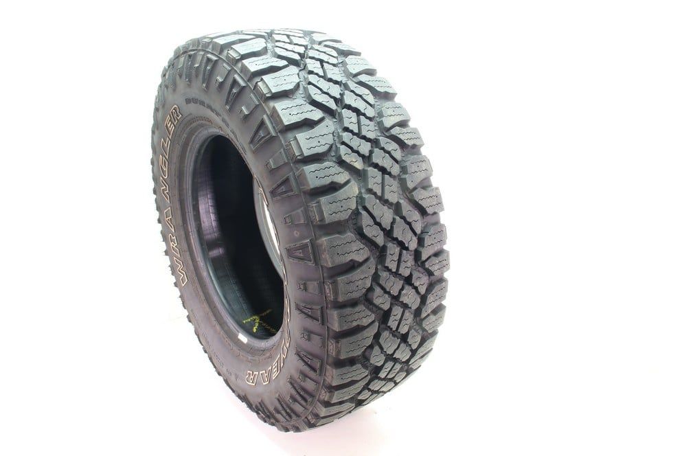Set of (2) Used LT 285/70R17 Goodyear Wrangler Duratrac 121/118Q - 14.5/32 - Image 1