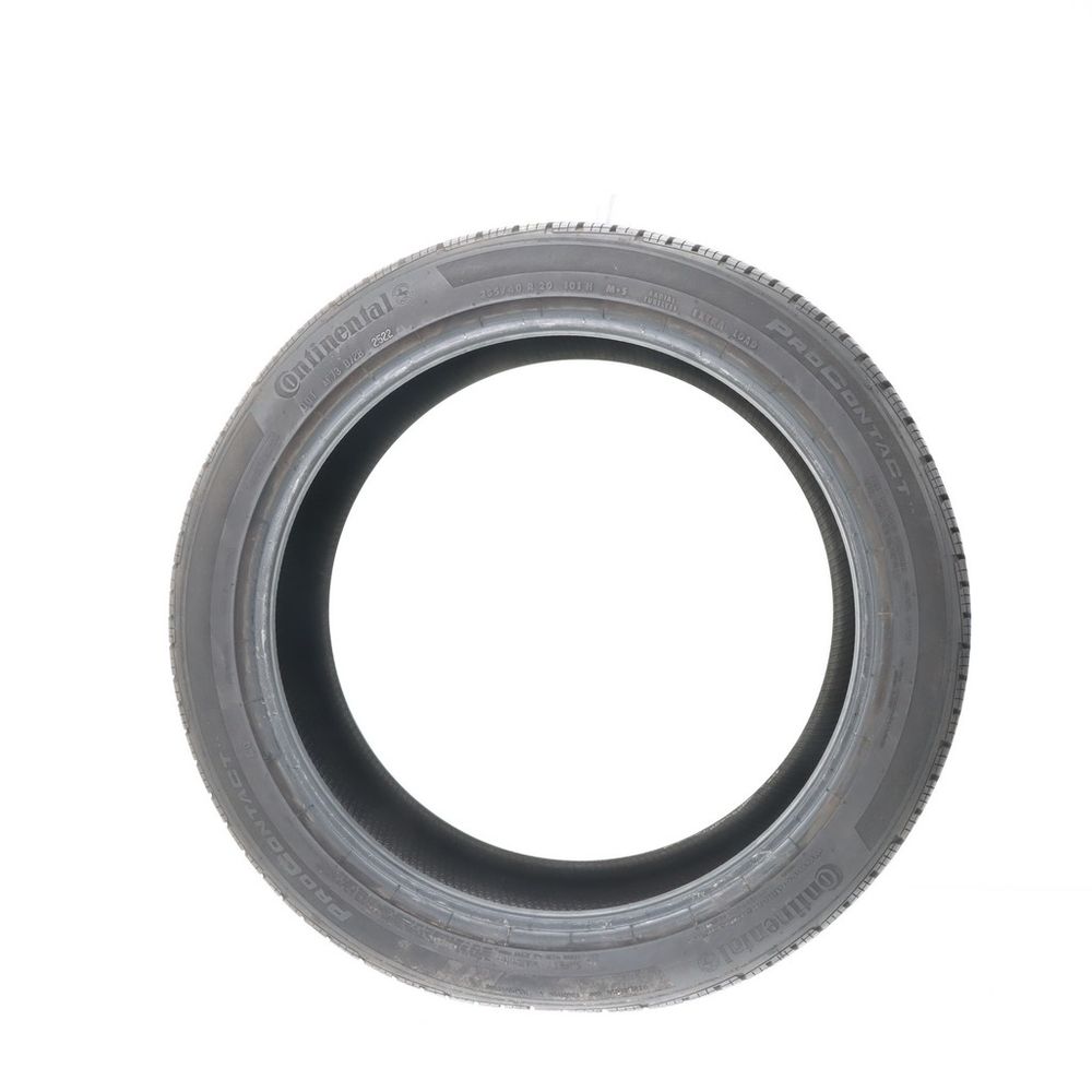 Set of (2) Used 255/40R20 Continental ProContact TX AO ContiSilent  101H - 8-8.5/32 - Image 3
