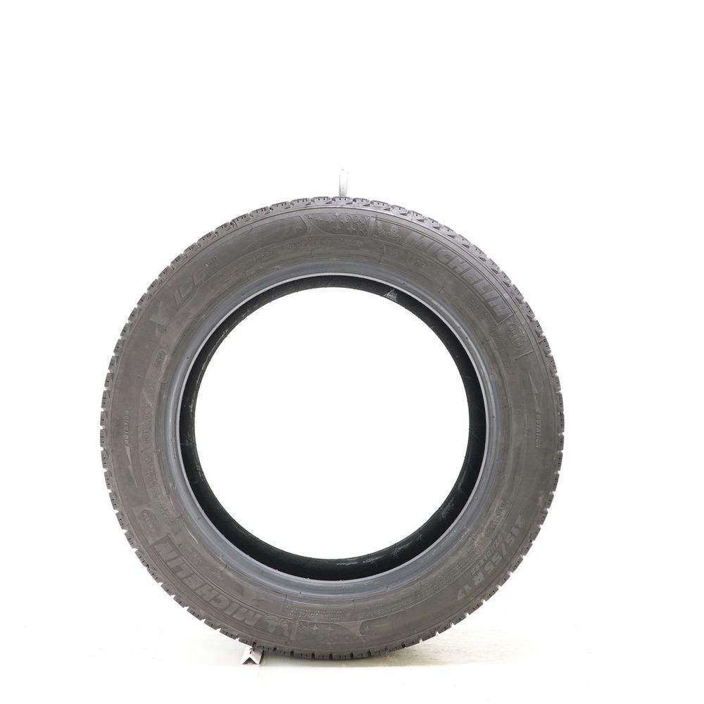 Set of (2) Used 215/55R17 Michelin X-Ice Xi3 98H - 9-9.5/32 - Image 6