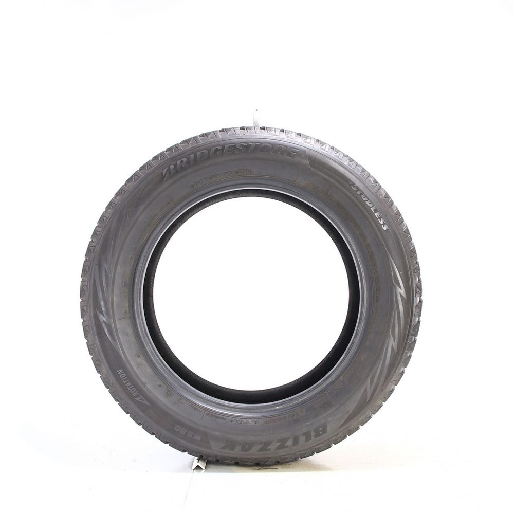 Set of (2) Used 225/60R17 Bridgestone Blizzak WS80 99H - 7-8/32 - Image 6
