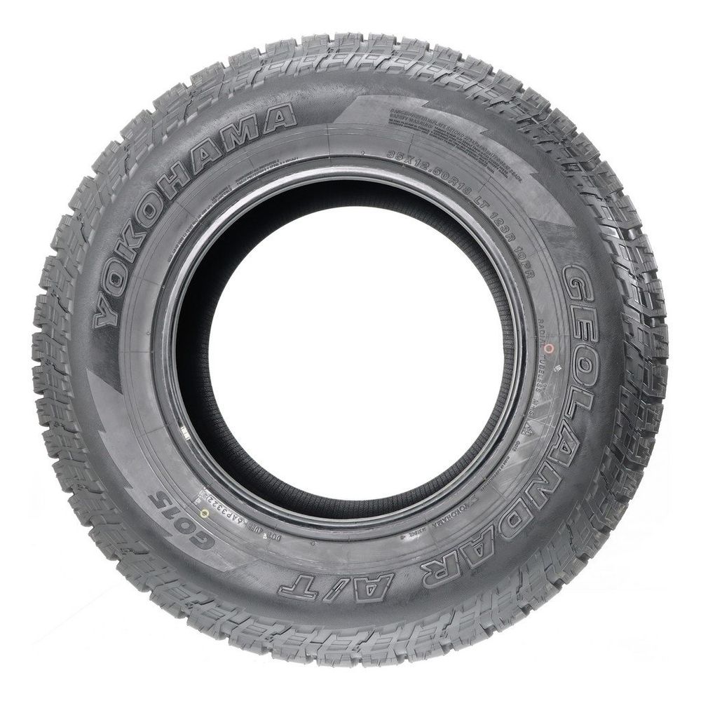 Set of (4) New LT 35X12.5R18 Yokohama Geolandar A/T G015 123R E - Image 3