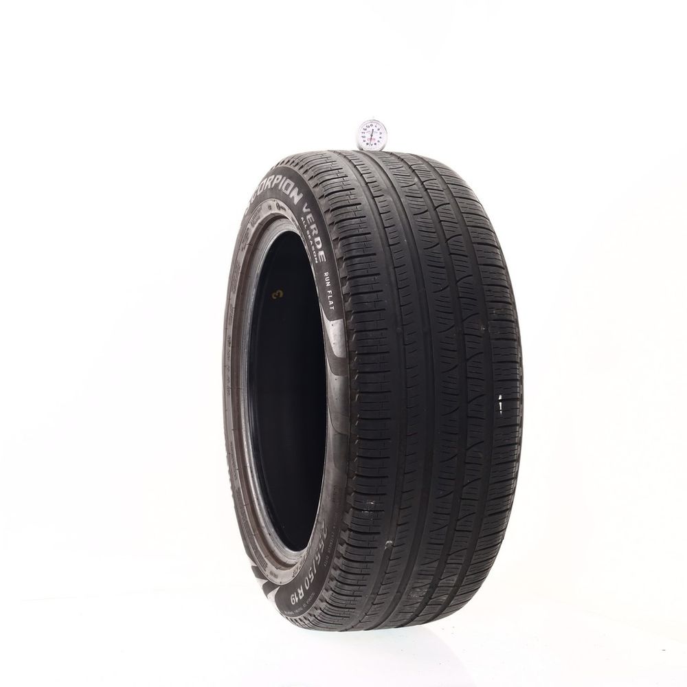 Set of (2) Used 255/50R19 Pirelli Scorpion Verde AS Run Flat 107H - 6.5-7.5/32 - Image 4