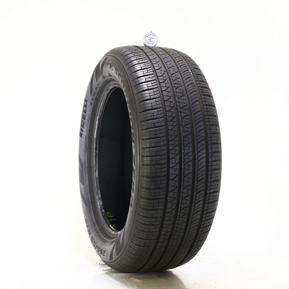 Set of (2) Used 265/55R19 Pirelli Scorpion Zero GOE 109W - 8-9.5/32 - Image 4