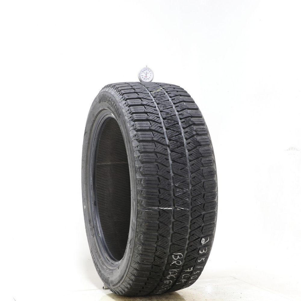 Set of (2) Used 235/50R18 Bridgestone Blizzak WS90 Studless 101H - 7-8/32 - Image 1