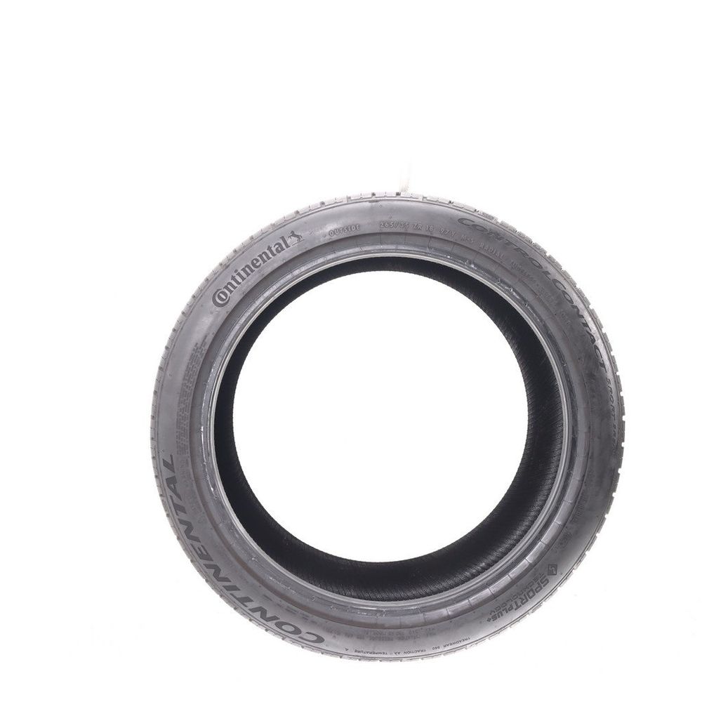 Set of (2) Used 265/35ZR18 Continental ControlContact Sport SRS Plus 97Y - 7.5-9/32 - Image 6