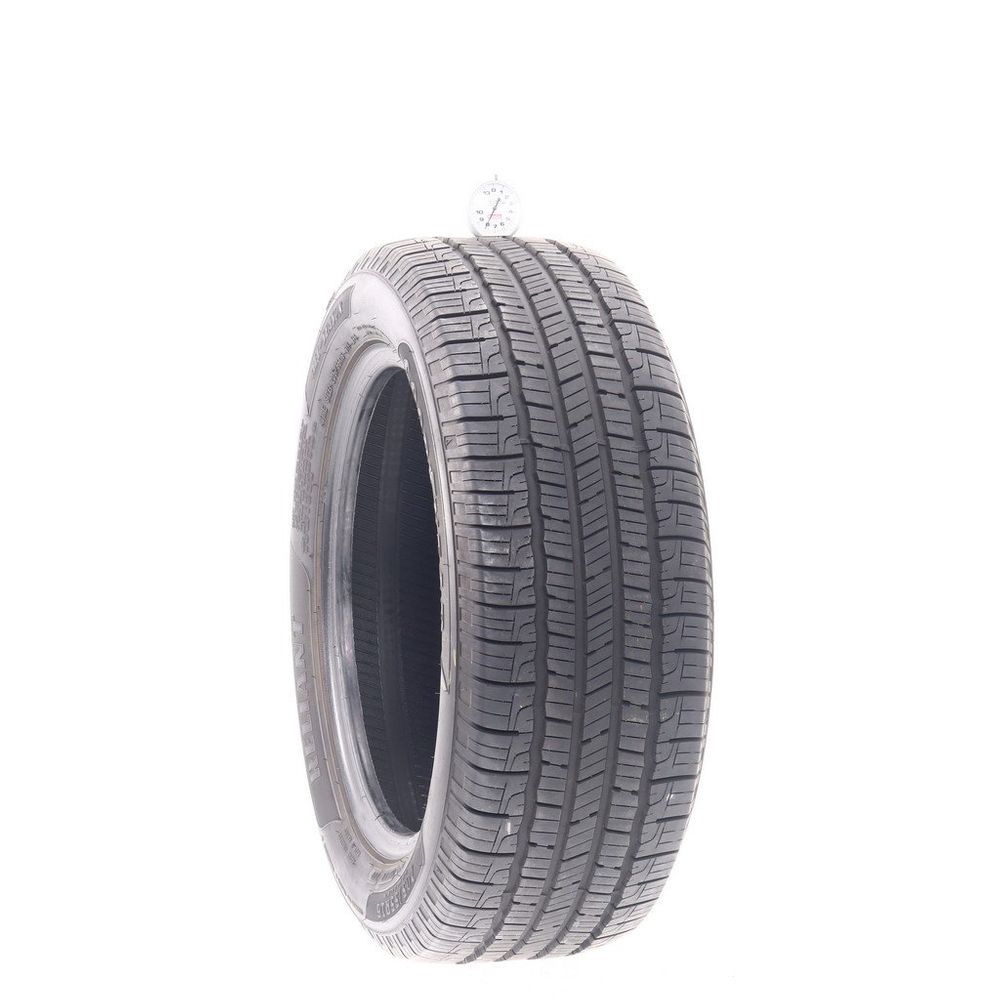 Set of (2) Used 205/55R16 Goodyear Reliant All-season 91V - 8-9.5/32 - Image 1
