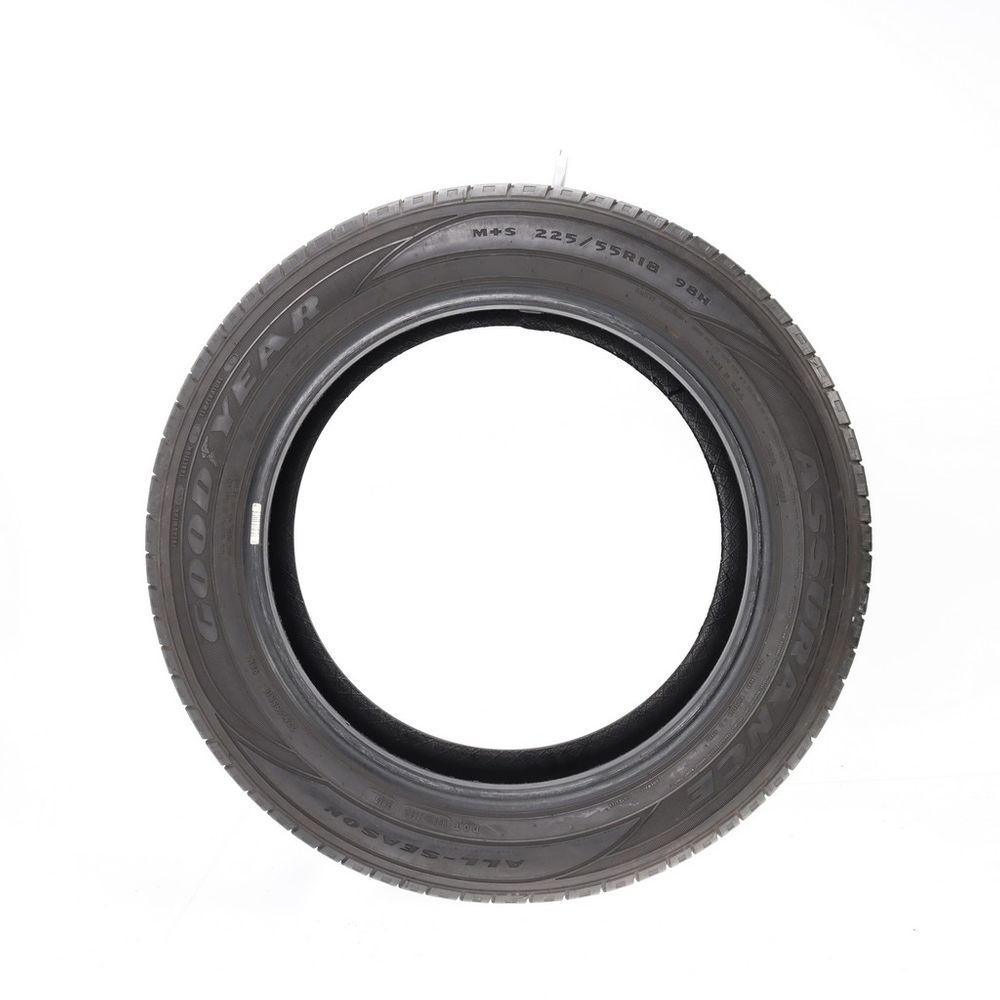 Set of (4) Used 225/55R18 Goodyear Assurance All-Season 98H - 5.5/32 - Image 3