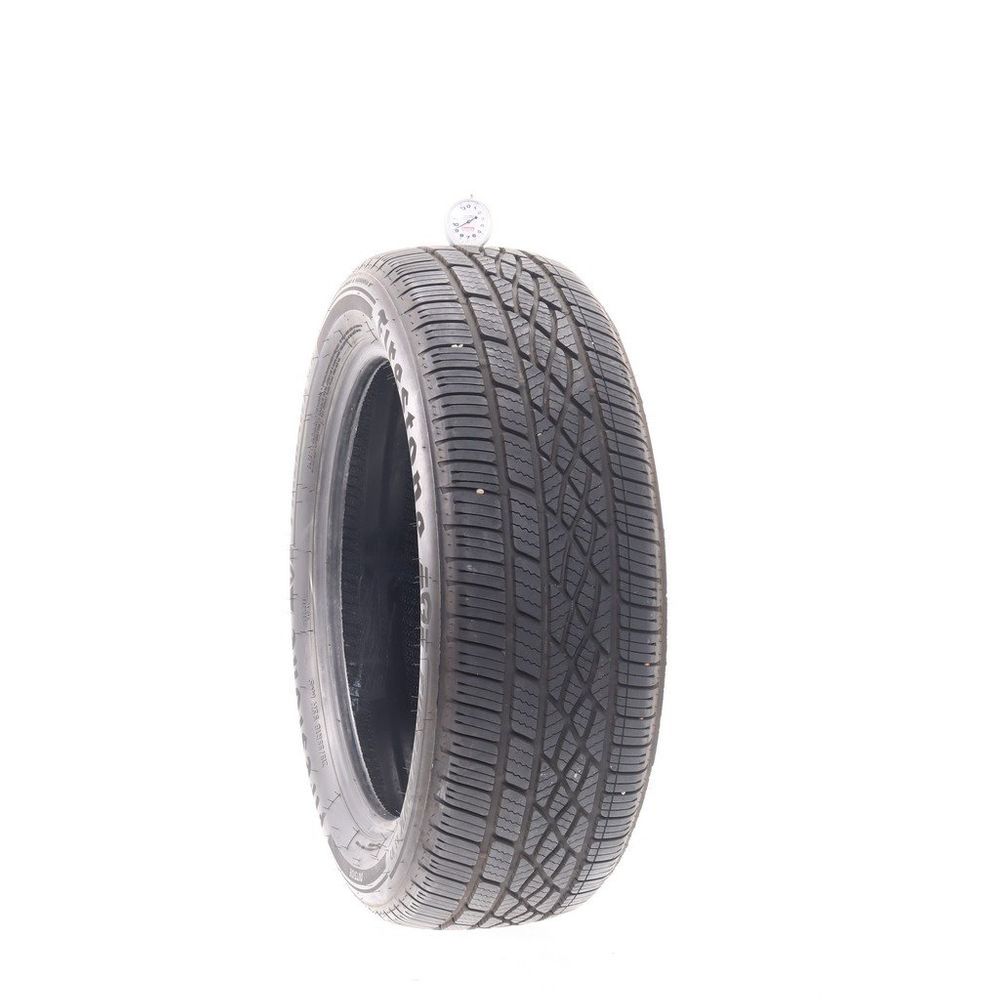 Set of (2) Used 215/55R18 Firestone Firehawk AS V2 95H - 9/32 - Image 1