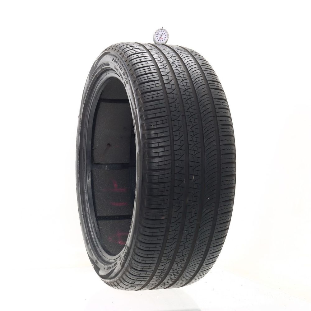 Set of (2) Used 285/40R22 Pirelli Scorpion Zero LR PNCS 110Y - 7.5-8/32 - Image 4