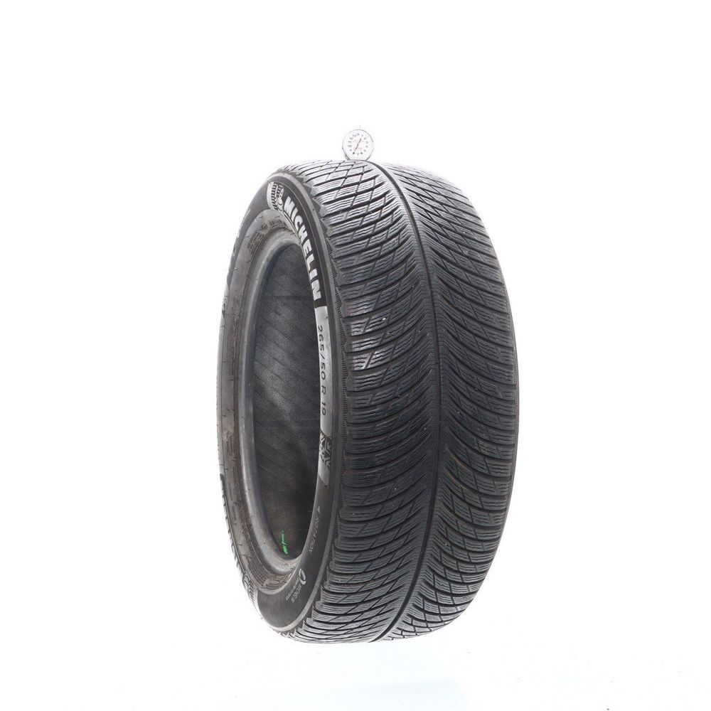 Set of (2) Used 265/50R19 Michelin Pilot Alpin 5 ZP SUV 110H - 8-8.5/32 - Image 1