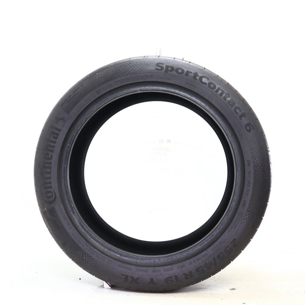 Used 255/45R19 Continental SportContact 6 AO 104Y - 8.5/32 - Image 1