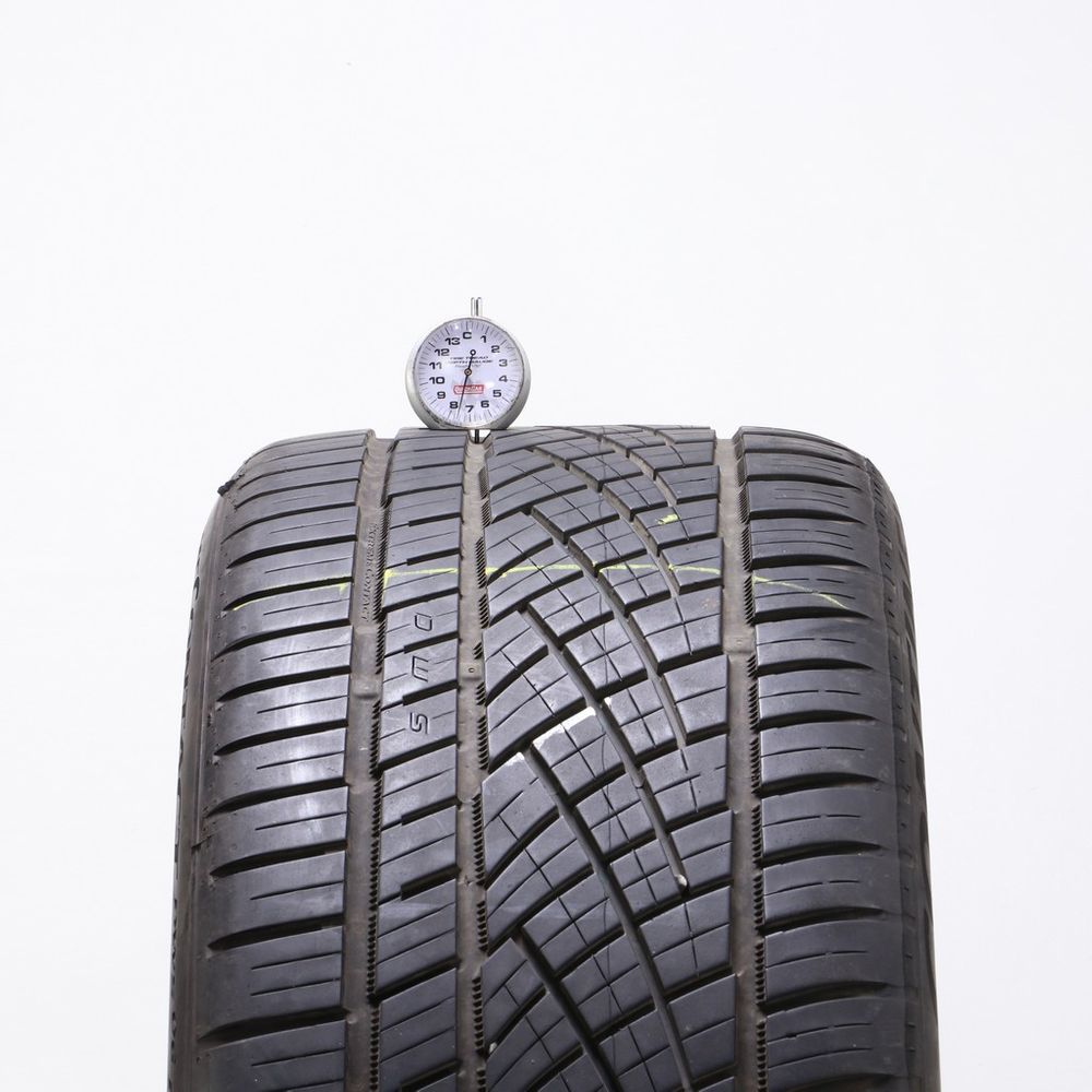 Set of (2) Used 285/35ZR22 Continental ExtremeContact DWS06 Plus 106W - 7.5-9/32 - Image 2