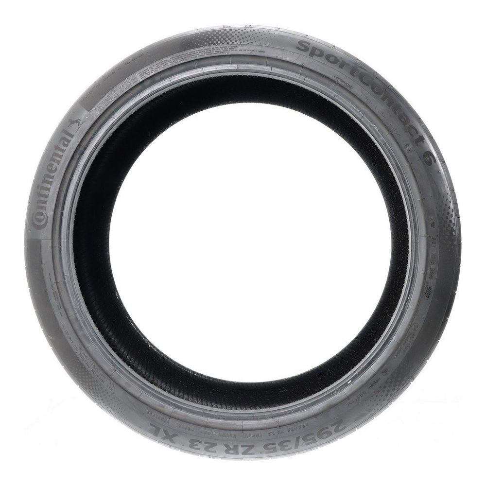 Set of (2) Used 295/35ZR23 Continental SportContact 6 AO 108Y - 5.5-6.5/32 - Image 6
